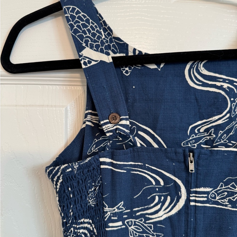 Patagonia Pataloha Loko La Stone Blue Dress - Picture 4 of 6